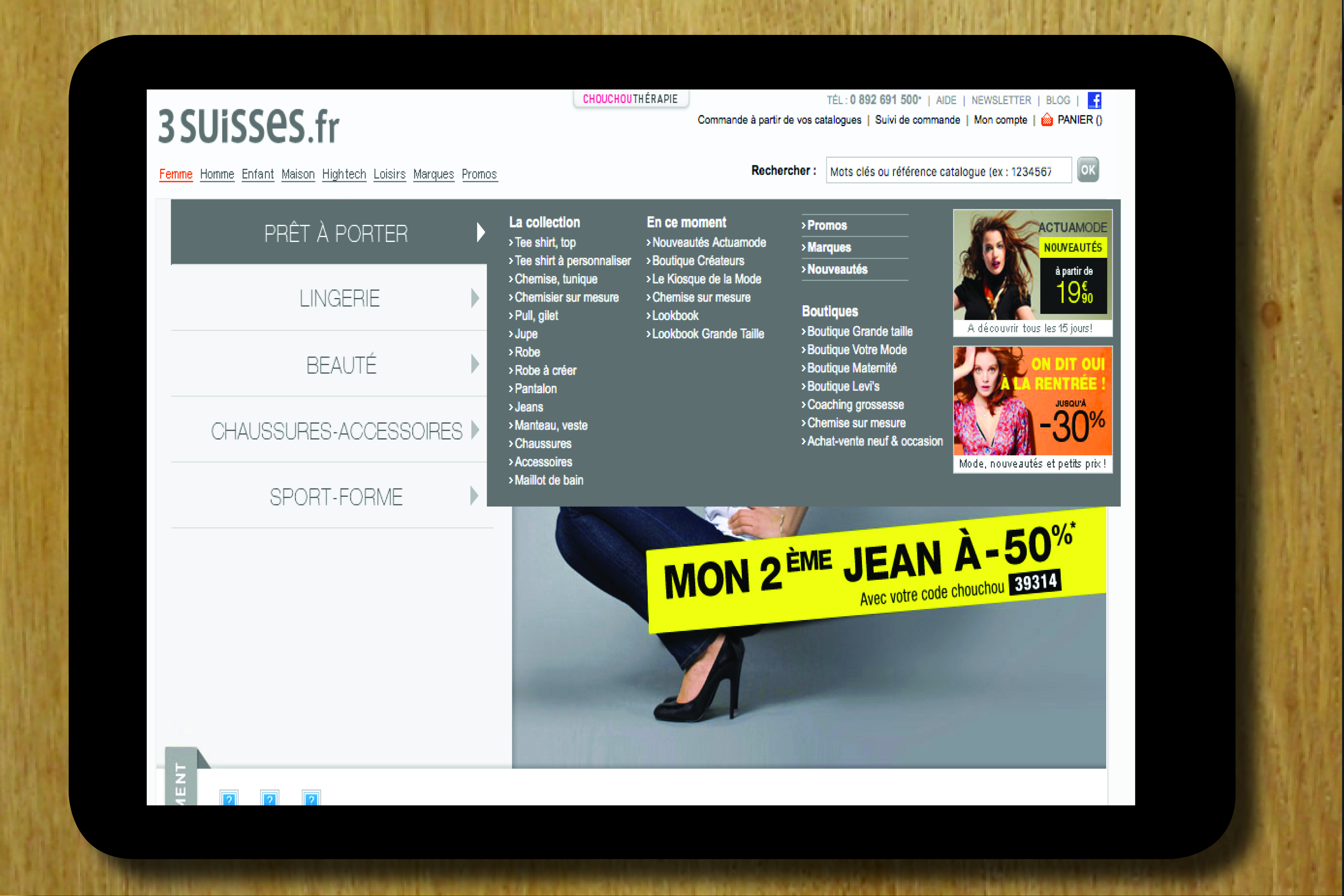 rédaction rédaction multicanal conception rédaction rédaction de site internet rédaction de site e-commerce Céline Plunian freelance 3Suisses