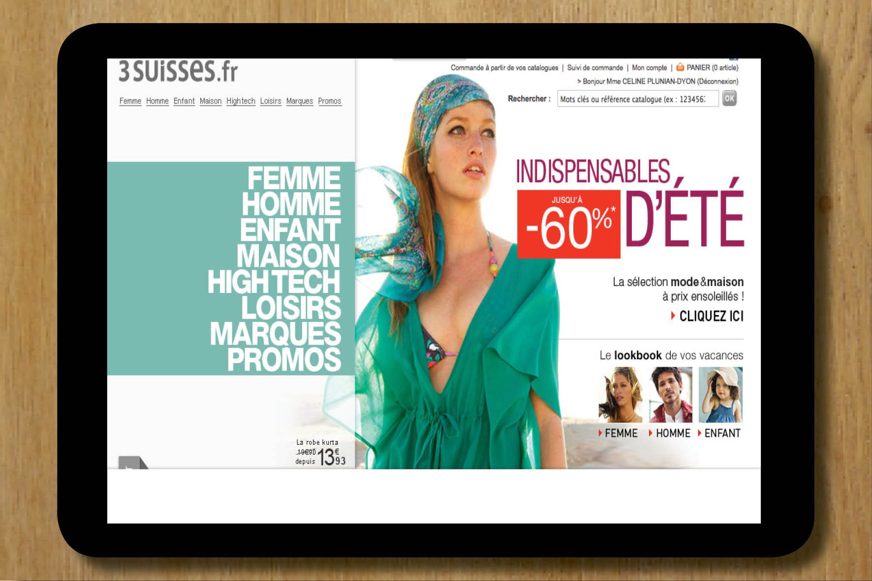 rédaction contenus éditoriaux 3Suisses