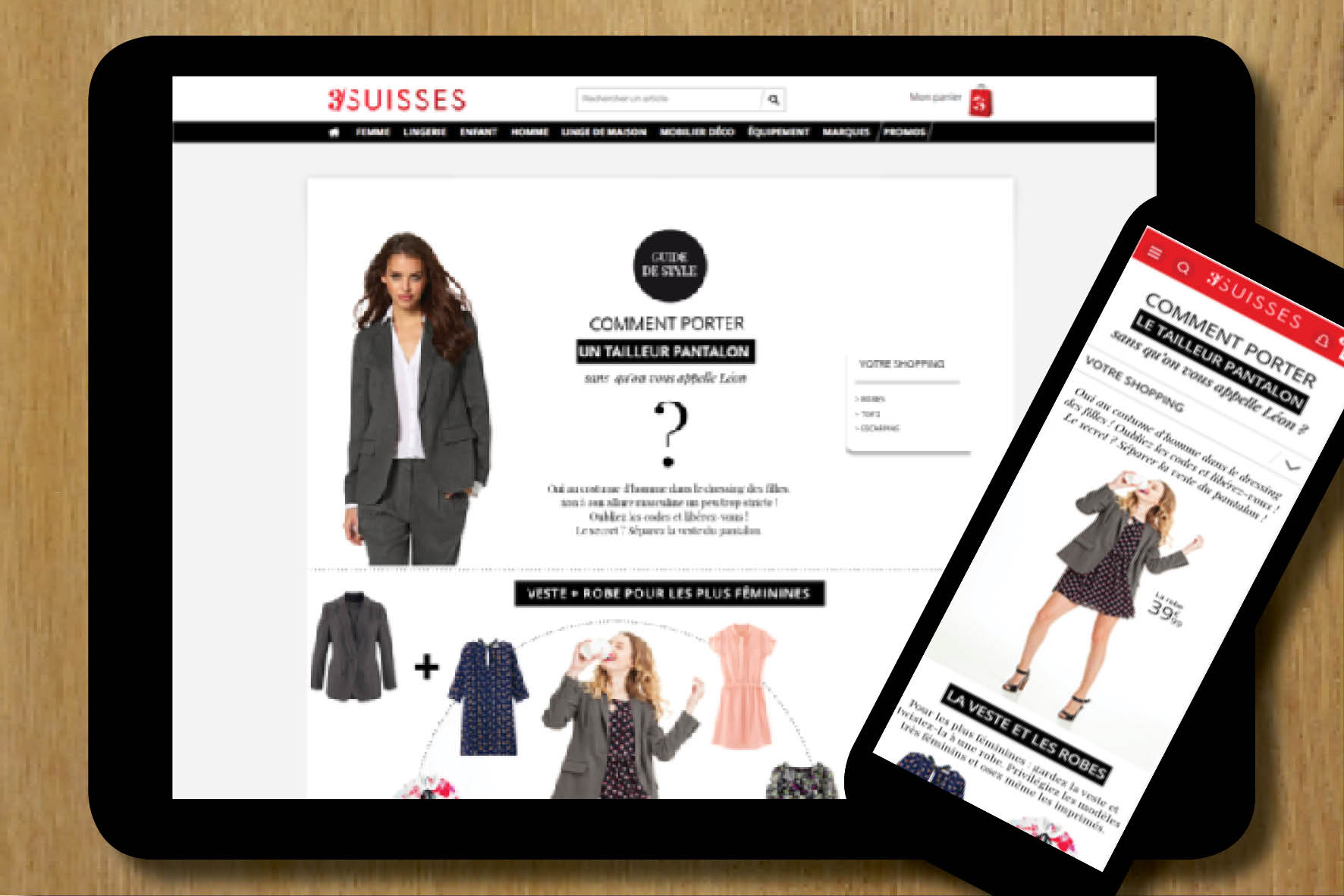 rédaction lookbook 3Suisses réaction contenus éditoriaux Céline Plunian freelance 3Suisses