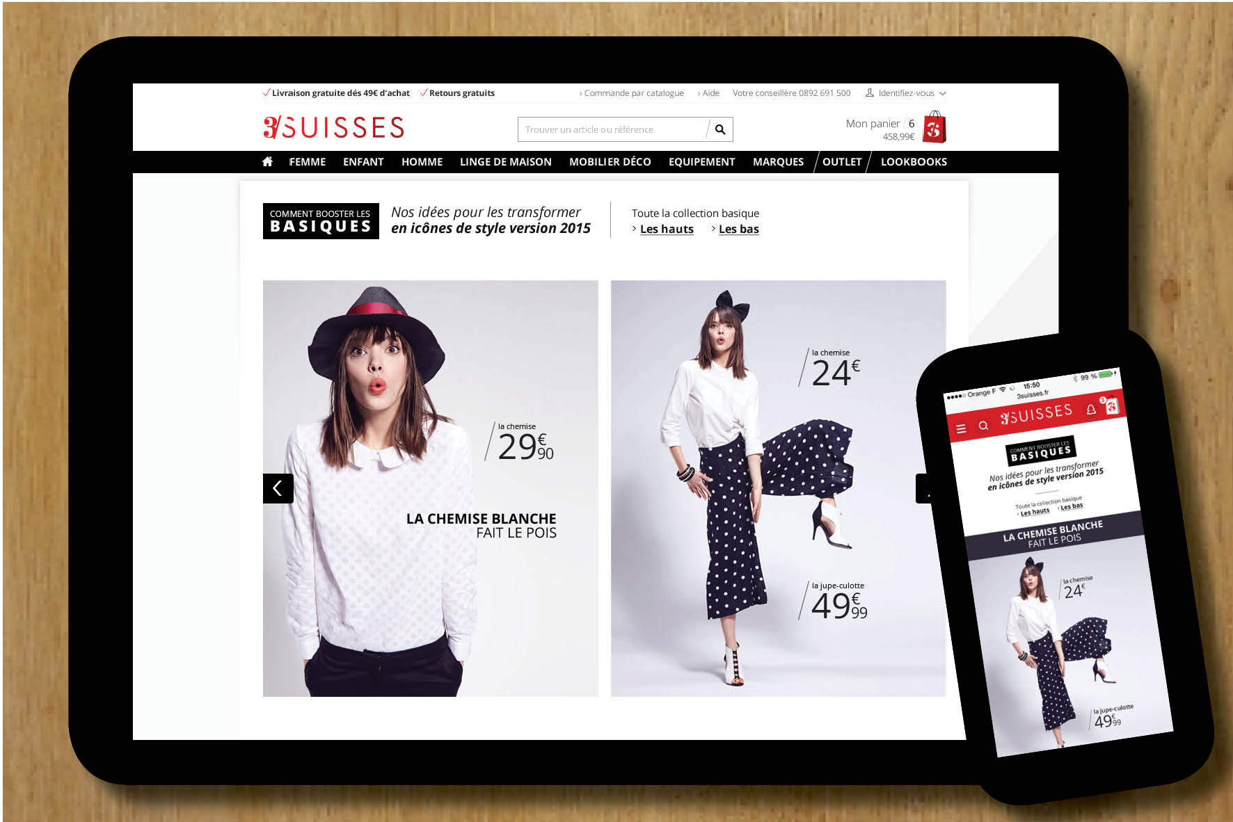 rédaction rédaction multicanal conception rédaction rédaction de site internet rédaction de lookbook rédaction de site mobile rédaction de contenus éditoriaux Céline Plunian freelance 3Suisses