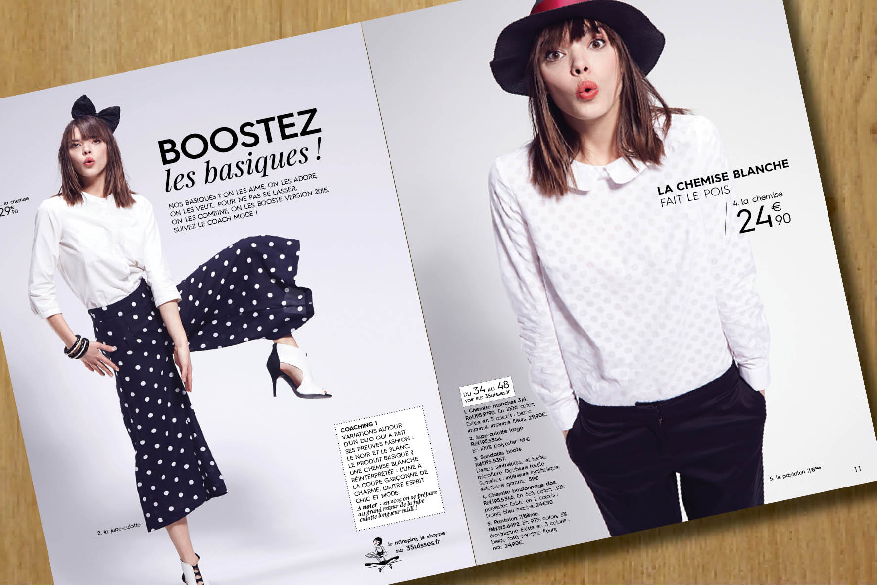 rédaction rédaction multicanal conception rédaction rédaction magalogue rédaction de contenus éditoriaux Céline Plunian freelance 3Suisses