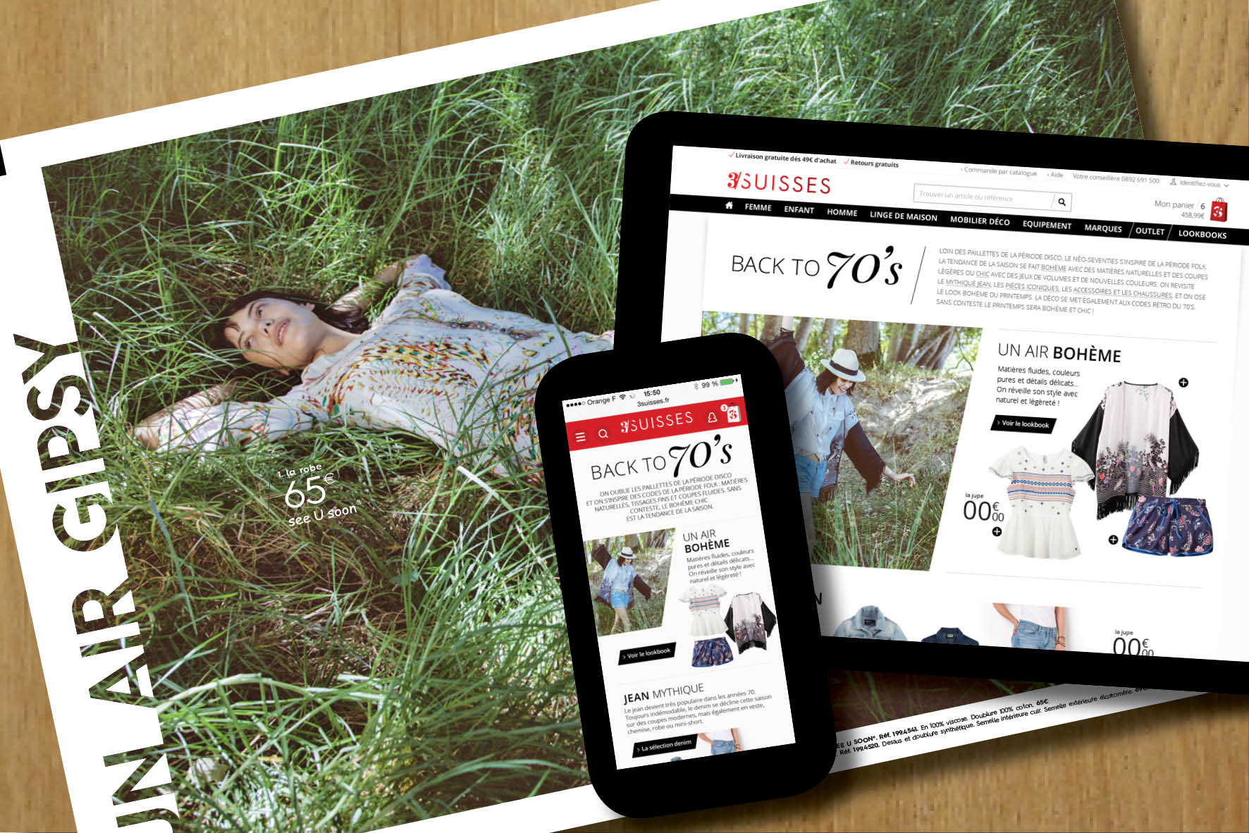 rédaction rédaction multicanal conception rédaction rédaction magalogues rédaction mobile rédaction site internet rédaction de contenus éditoriaux Céline Plunian accroches 3Suisses