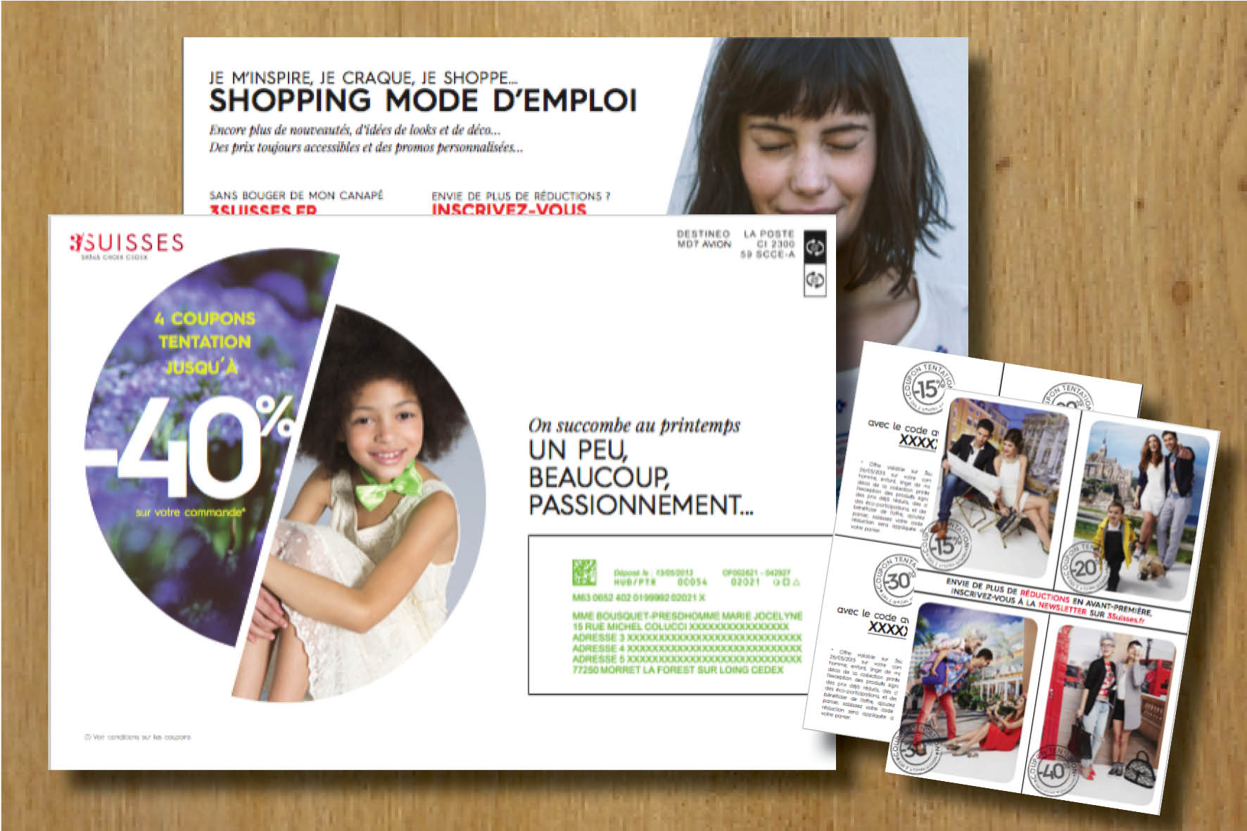 rédaction marketing rédaction mailings 3Suisses Céline Plunian freelance 3Suisses