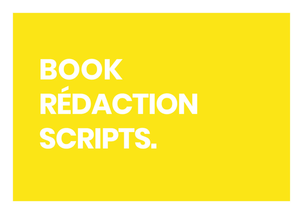book rédaction scripts le mot magique