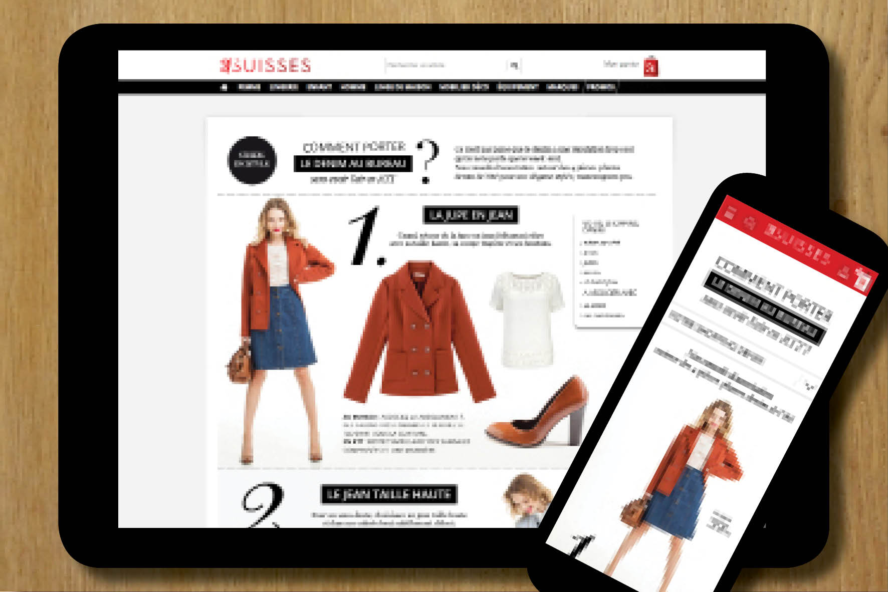 rédaction lookbook 3Suisses réaction contenus éditoriaux Céline Plunian freelance 3Suisses