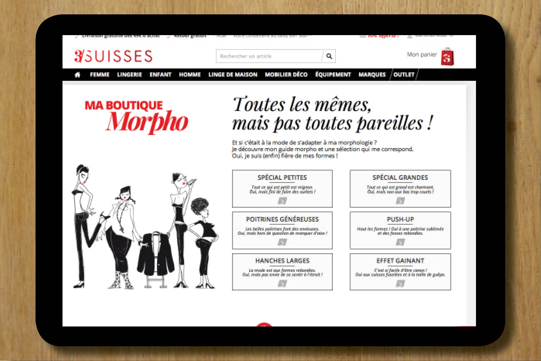 rédaction guide rédaction guide d'achat rédaction guide morpho 3Suisses Céline Plunian freelance 3Suisses